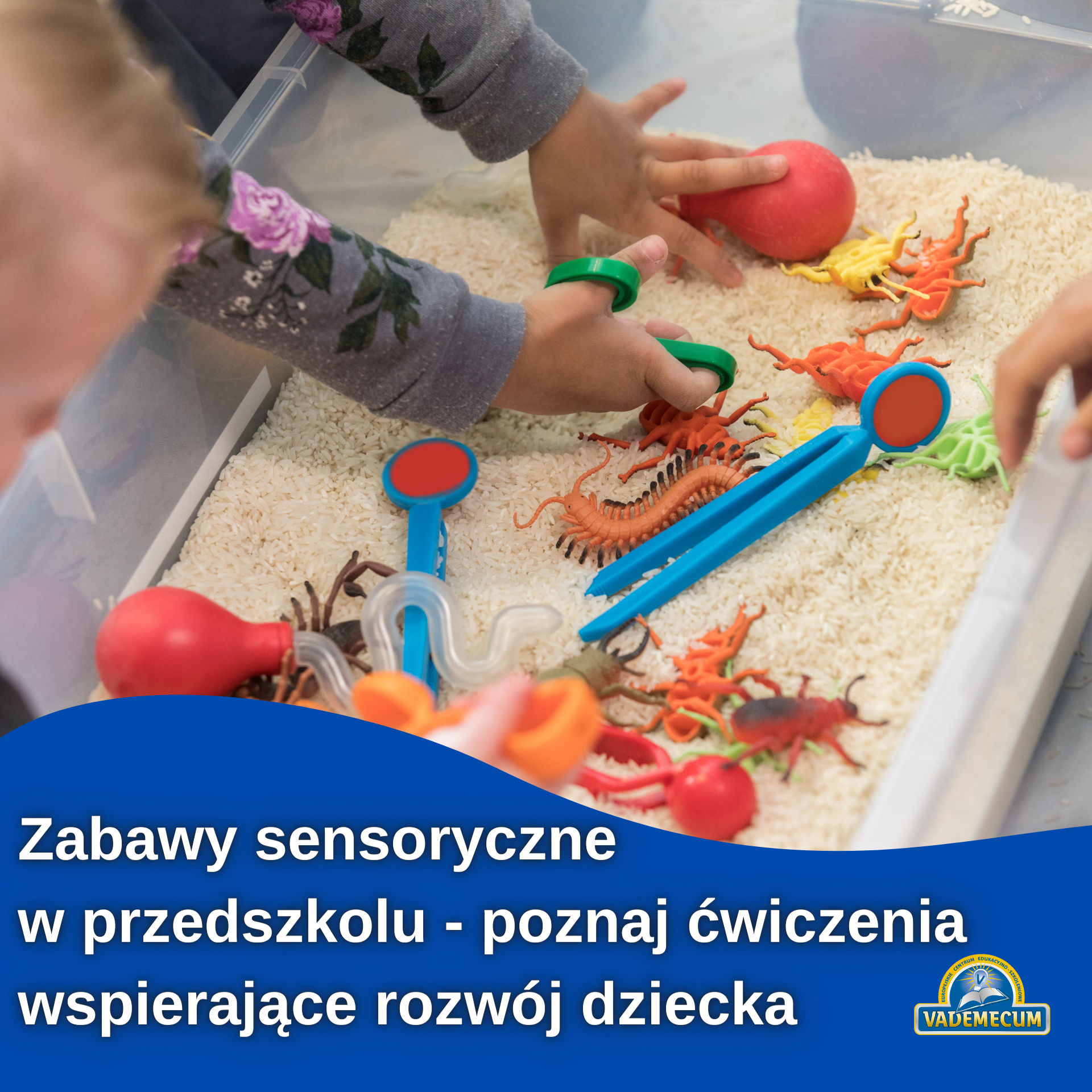 Zabawy sensoryczne w przedszkolu – poznaj ćwiczenia wspierające rozwój dziecka